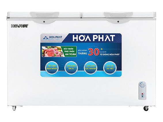 Tủ đông Hòa Phát 1 ngăn 2 cánh HCF 666S1N2