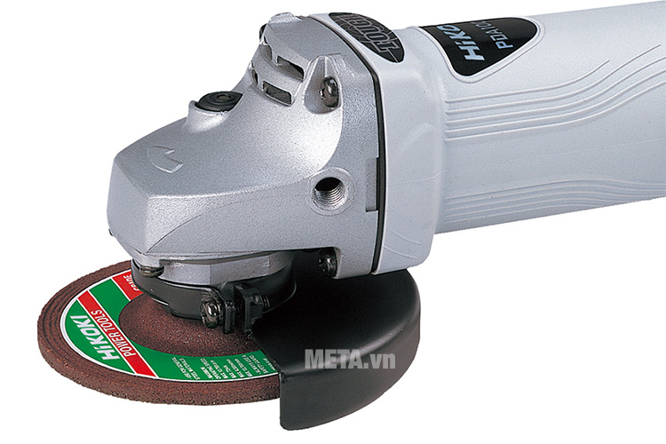 Máy mài Hikoki PDA100M tháo/lắp đá mài cực nhanh. Đường kính đá mài 100mm.