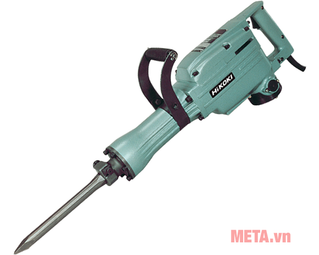 Máy đục bê tông Hikoki PH65A màu xám bạc mạnh mẽ.