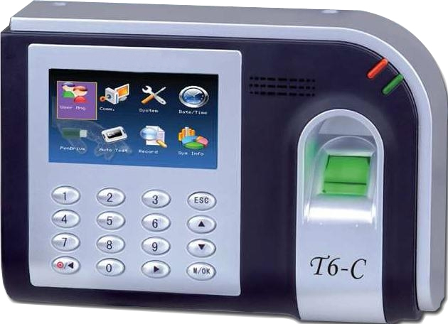 Máy chấm công vân tay Ronald Jack T6-C