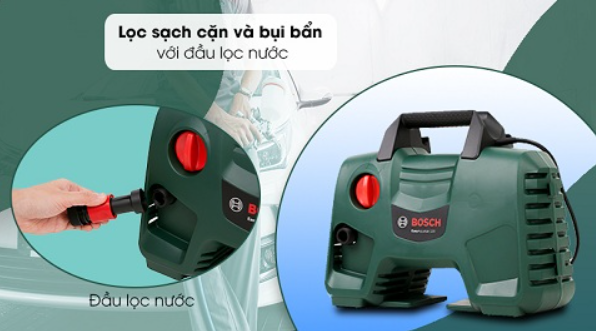 Lọc cặn và bụi bẩn bảo vệ động cơ máy hiệu quả