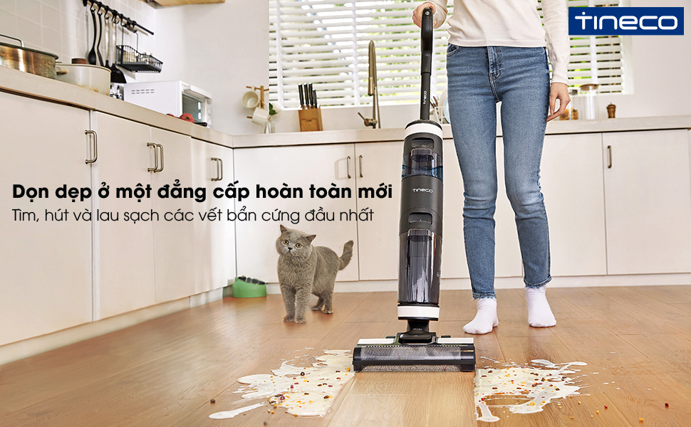 Máy làm sạch vết bẩn cứng đầu 