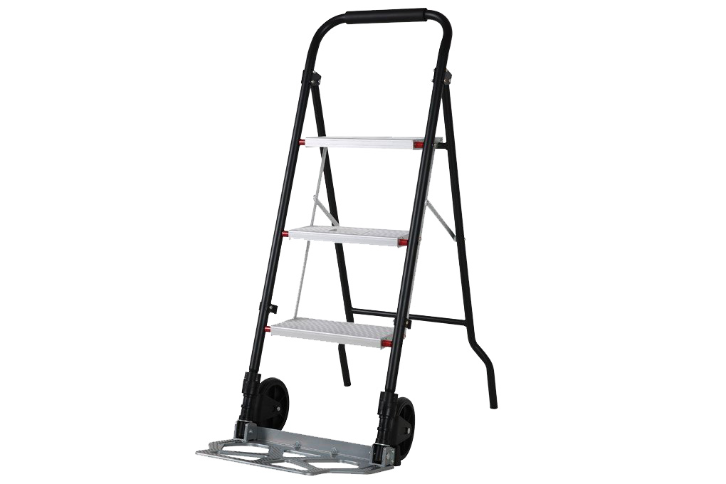 Thang nhôm kết hợp xe đẩy hàng đa năng Kachi MK-183