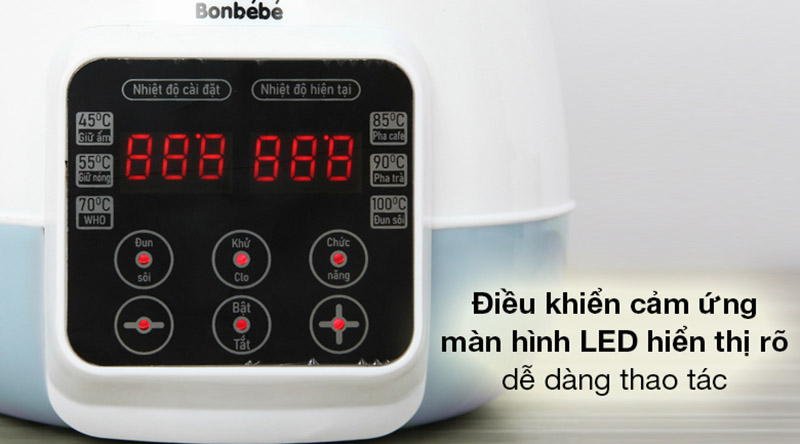 Bình đun nước pha sữa Bonbébé