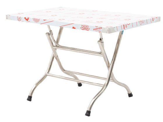 Bàn ăn inox Xuân Hòa BI-1270-304