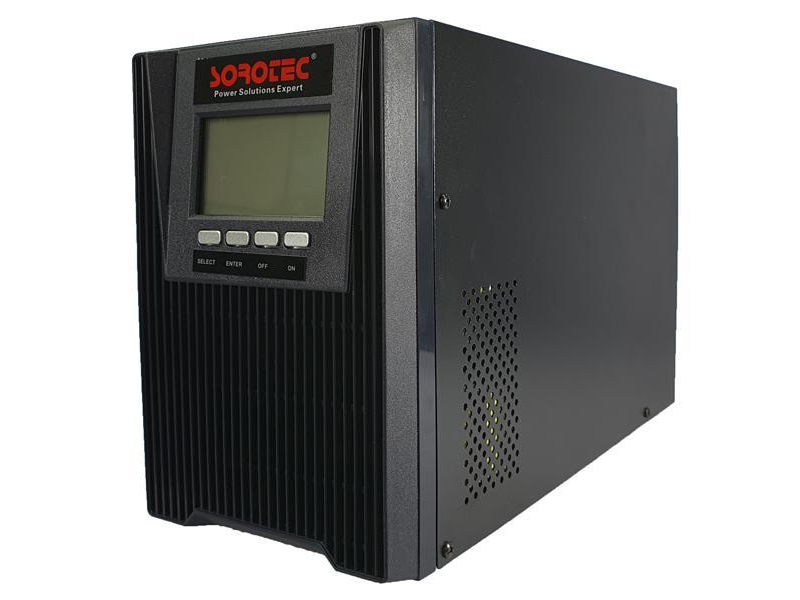 Bộ lưu điện UPS Online Tower Sorotec HP9116C 1KT-XL (1KVA/900W) - Ắc quy ngoài.