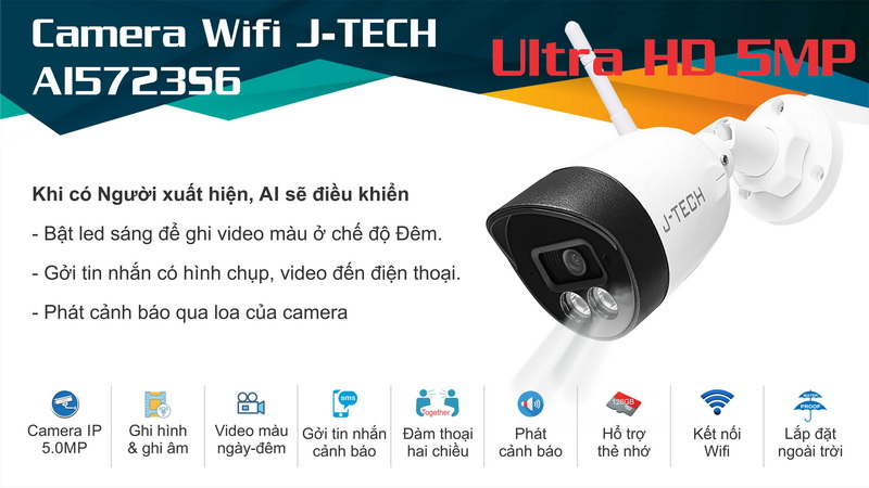  J-Tech AI5723S6 (5MP, AI)