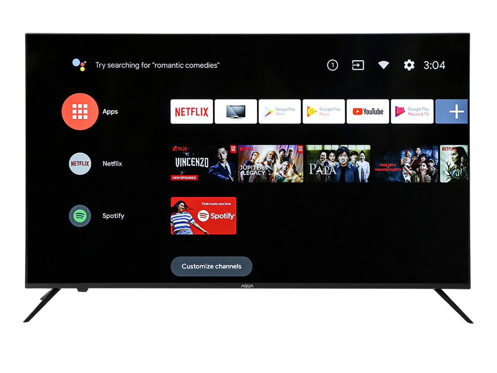 Android tivi Aqua 4K 50 inch LE50AQT6600UG