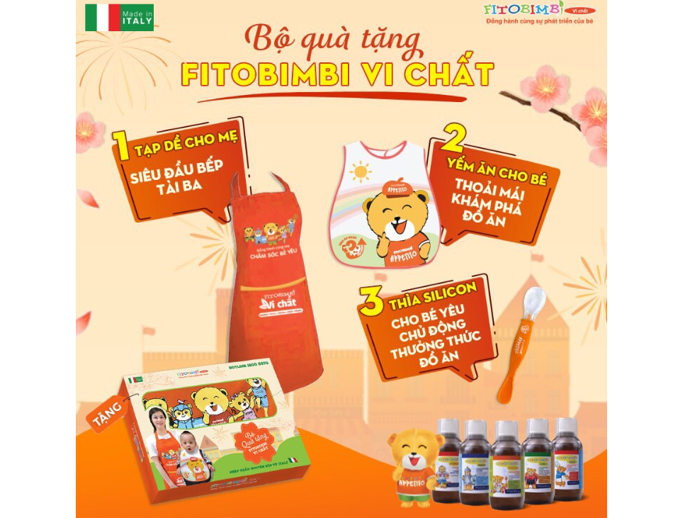 Bộ quà tặng FITOBIMBI vi chất