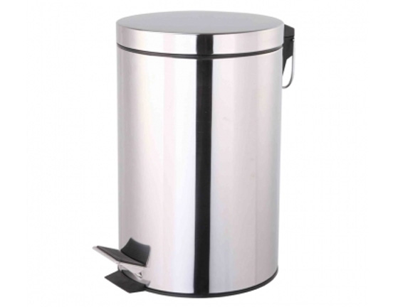 Hình ảnh thùng rác inox đạp chân H-105 (5 lít)