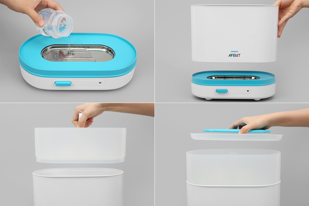 Máy tiệt trùng bình sữa bằng hơi nước