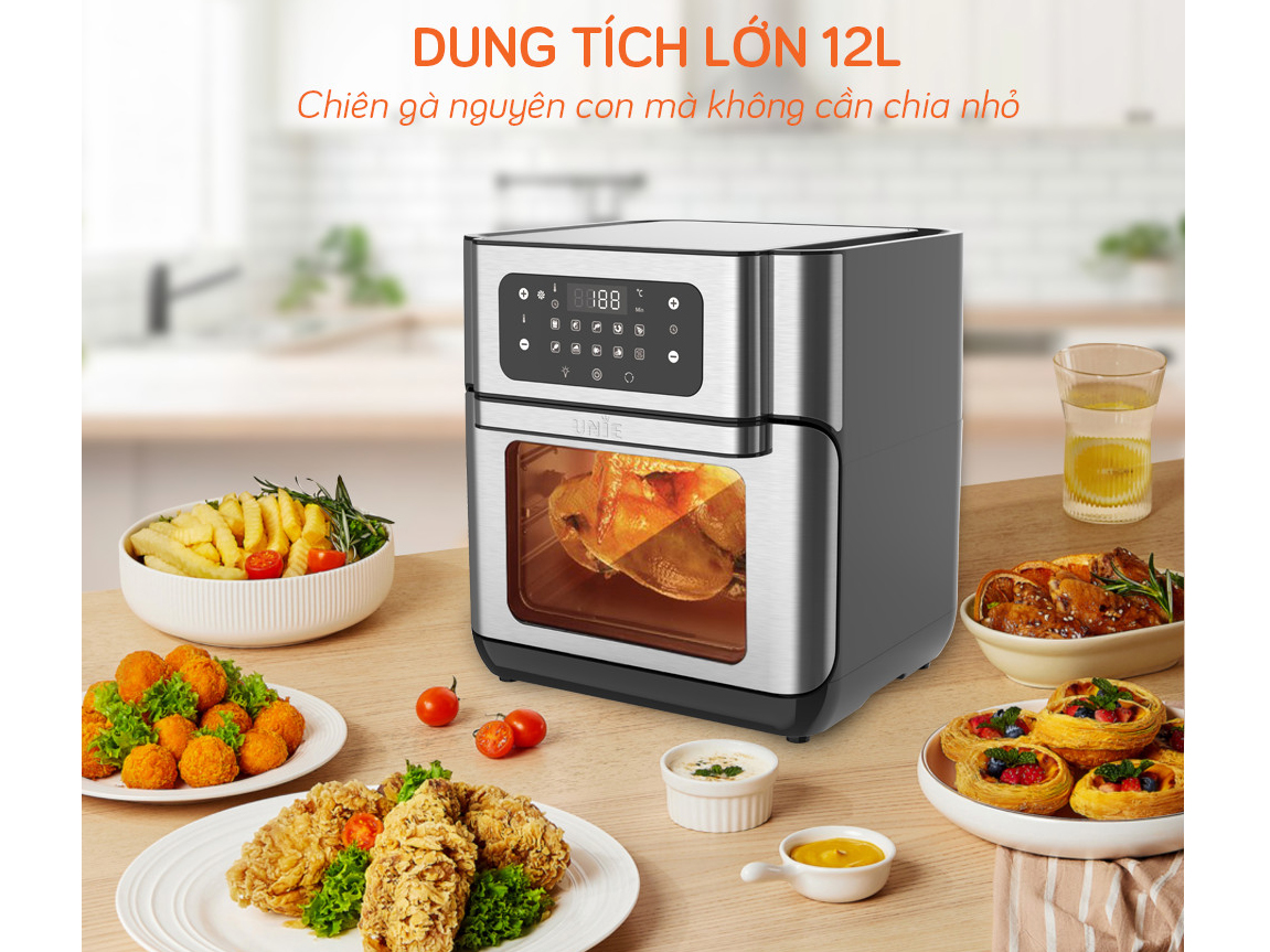 Nồi chiên không dầu Unie UE-1000 - 12 lít