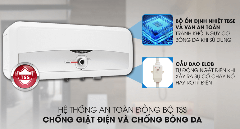 Tích hợp hệ thống TSS đảm bảo an toàn cho bạn khi sử dụng