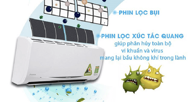 Diệt vi khuẩn, virus nhờ tấm lọc Apatit Titan