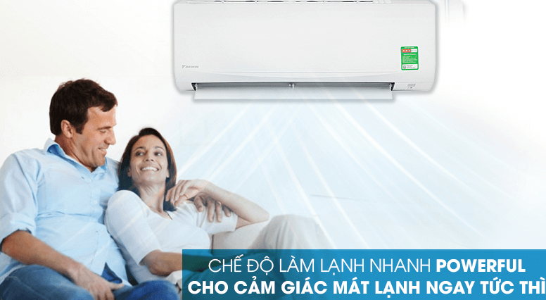 Công nghệ làm lạnh tức thì Powerful