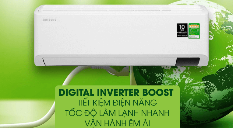 Công nghệ Digital Inverter Boost làm lạnh nhanh chóng