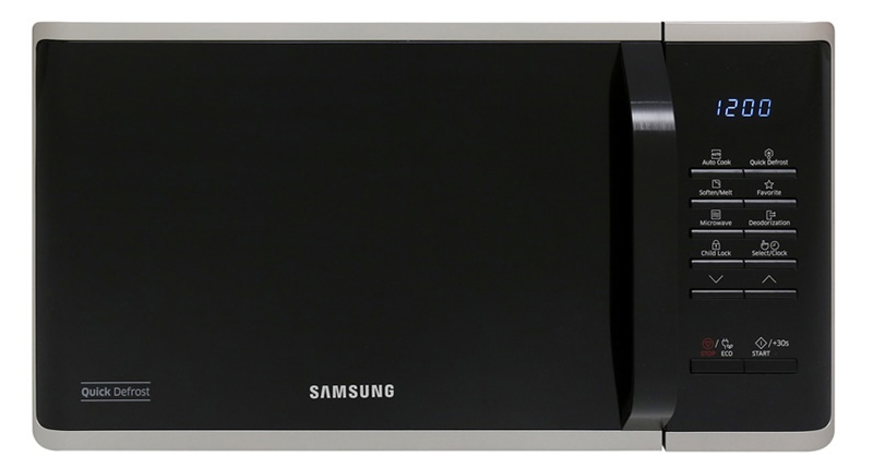 lò vi sóng Samsung MS23K3513AS/SV-N 23 lít có nhiều tiện ích