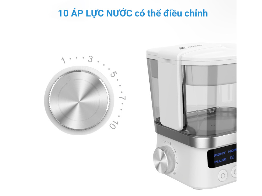 Khả năng điều chỉnh áp lực nước linh hoạt