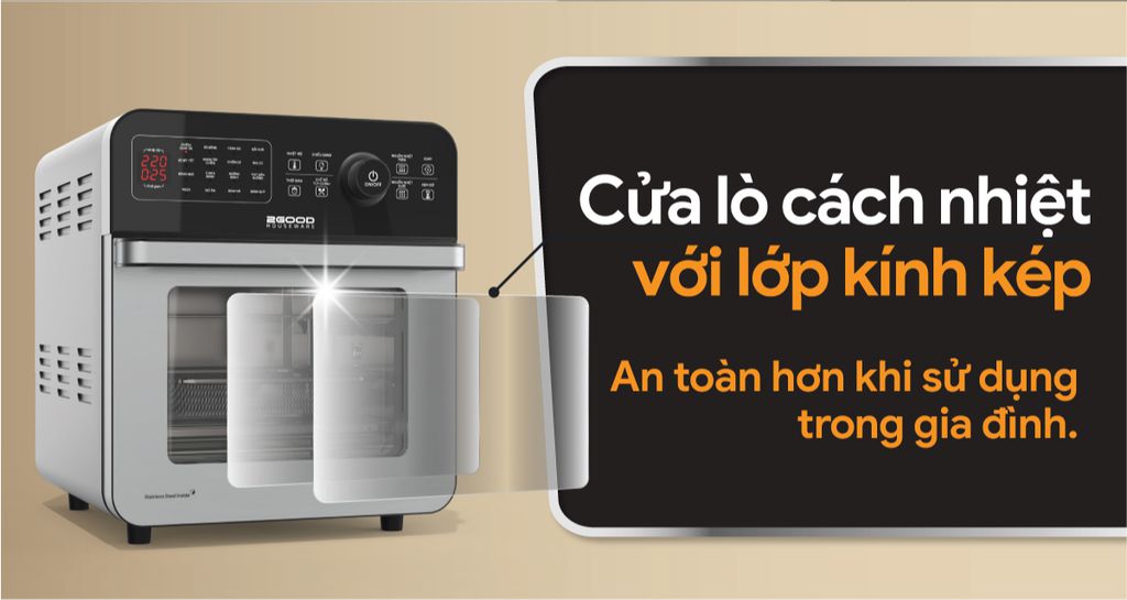 Cửa kính 2 lớp cách nhiệt tốt