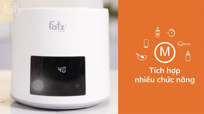 Máy hâm sữa tiệt trùng 4 bình