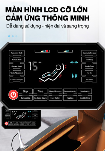 Ghế massage toàn thân Japa JP-588