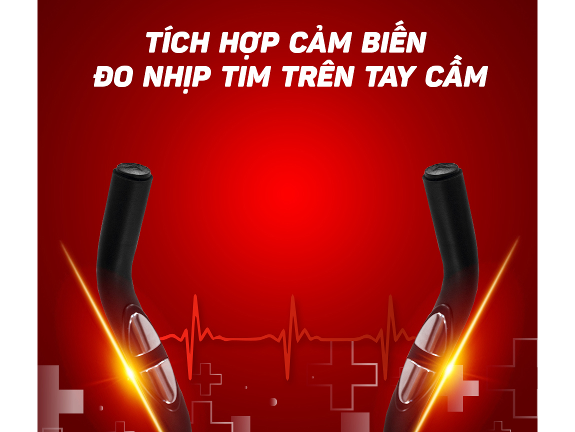 Xe đạp tập đo nhịp tim