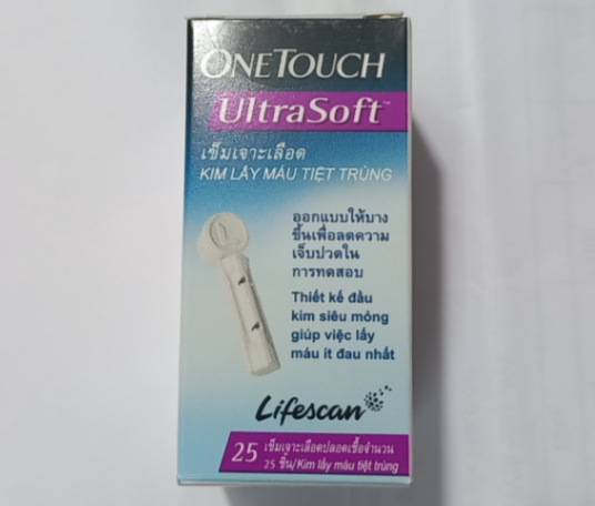 Kim lấy máu Onetouch Ultrasoft (hộp 25 kim)