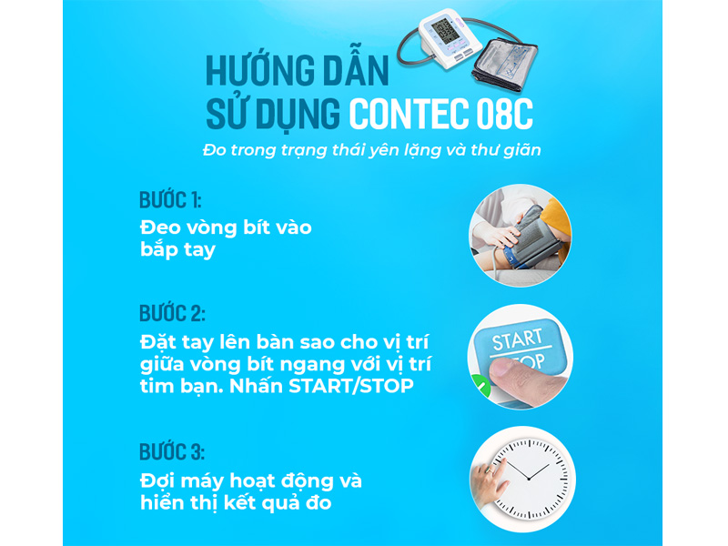 Các bước sử dụng thiết bị