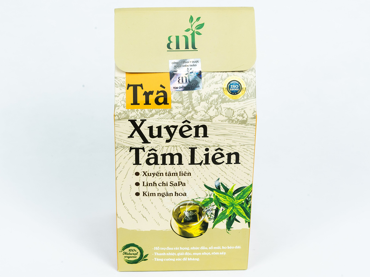 Trà xuyên tâm liên túi lọc (2,5g x 20 túi)