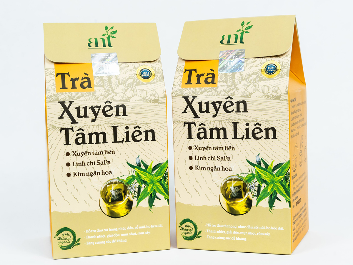 Trà xuyên tâm liên có vị dễ uống