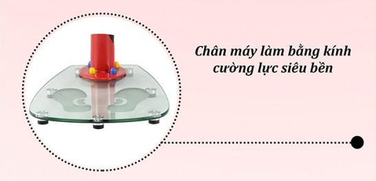 Chân bằng kính cường lực bằng phẳng, chắc khỏe