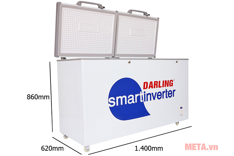 Tủ đông Darling Smart Inverter DMF-4699WSI (2 ngăn - 450 lít)