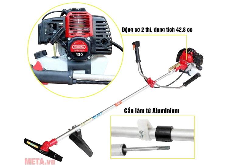 Máy cắt cỏ Oshima 430