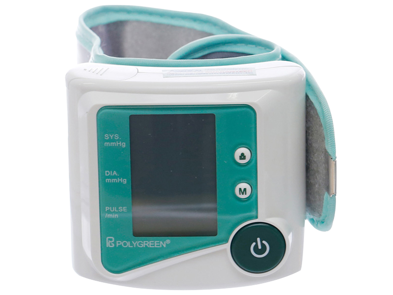 Máy đo huyết áp cổ tay điện tử tự động PolyGreen KP-6230