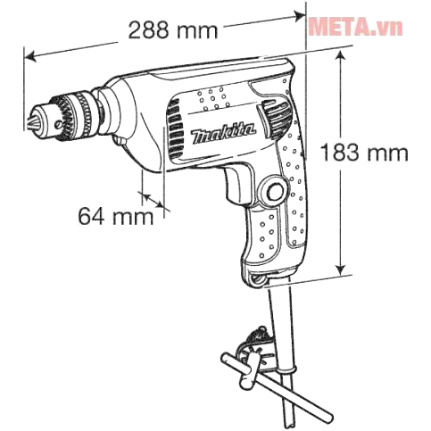 Máy khoan Makita 6412