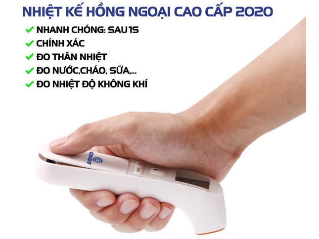 Nhiệt kế cho kết quả đo nhanh