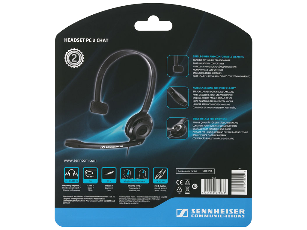 Tai nghe EPOS Sennheiser PC 2 Chat