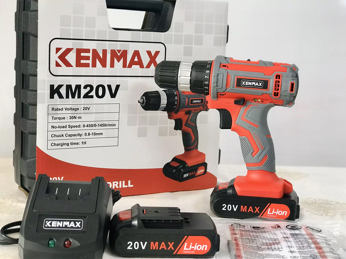 Máy khoan pin 20V Kenmax KM20V