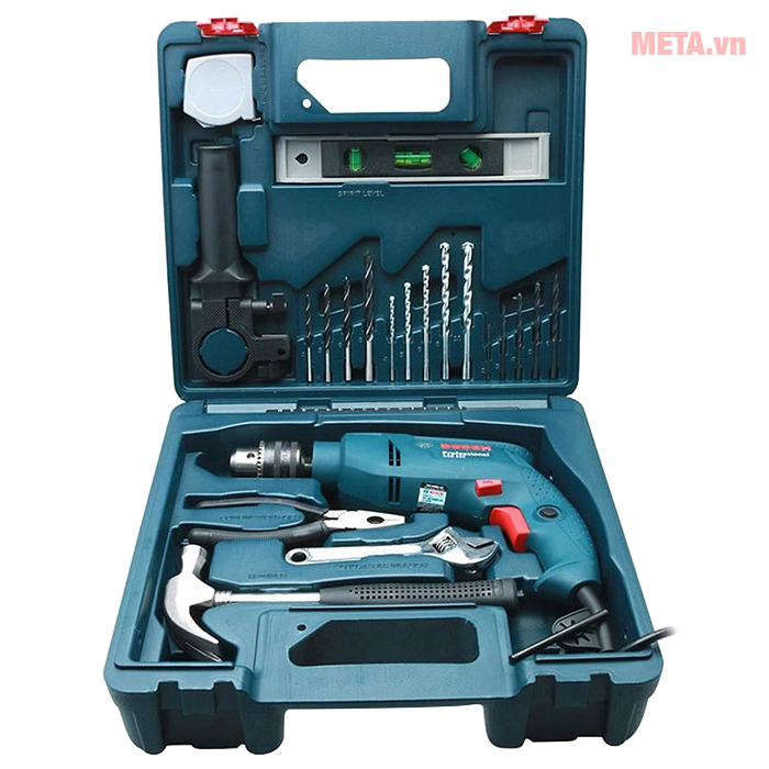 Máy khoan động lực Bosch GSB 550 MP (Set 19 chi tiết) 06011A15K8