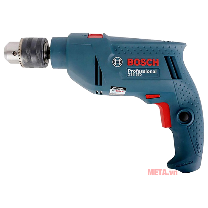 Máy khoan động lực Bosch GSB 550 MP (Set 19 chi tiết) 06011A15K8