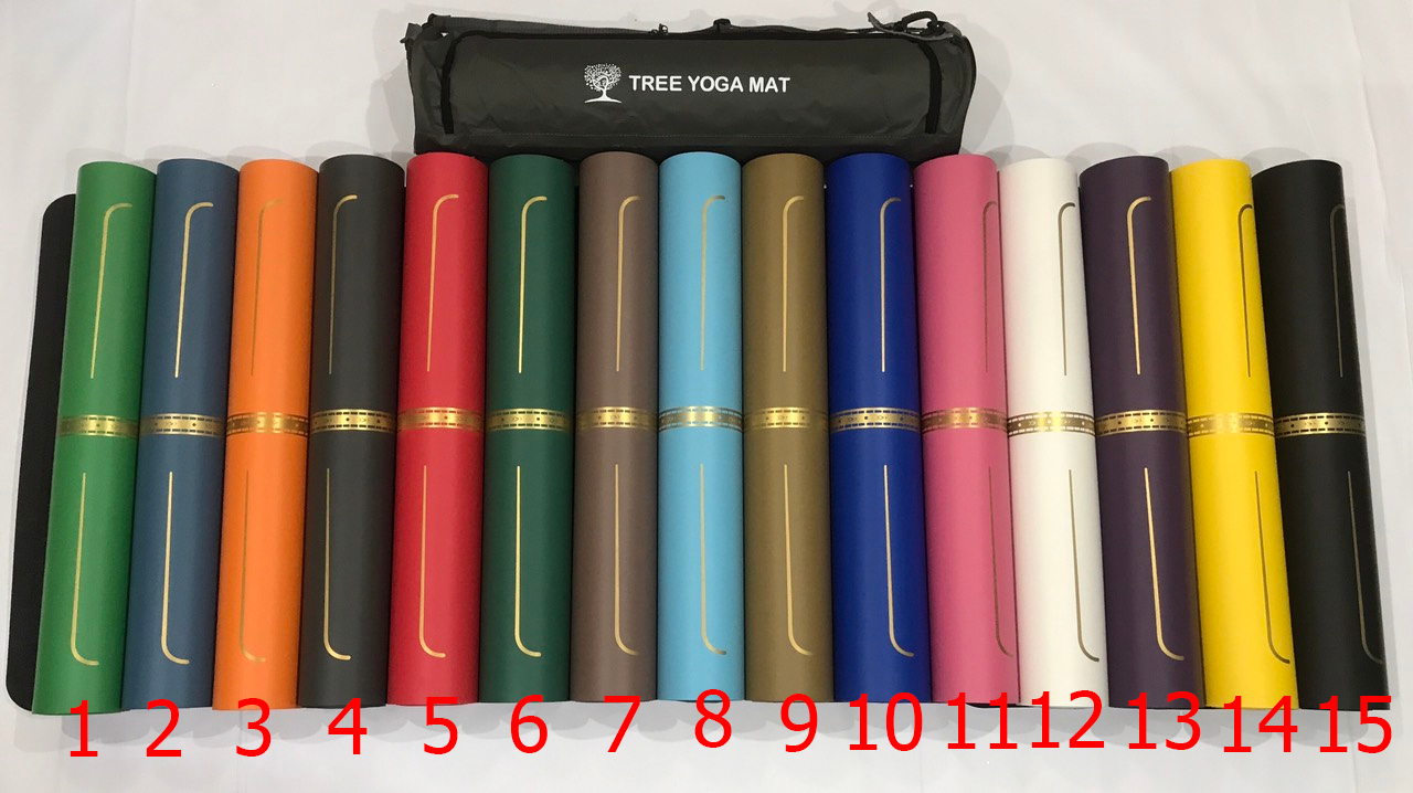 Màu sắc của thảm yoga