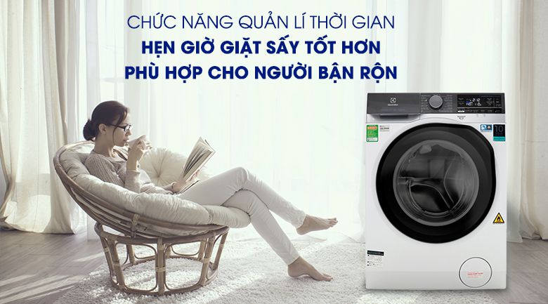 Chế độ hẹn giờ lên đến 9 tiếng