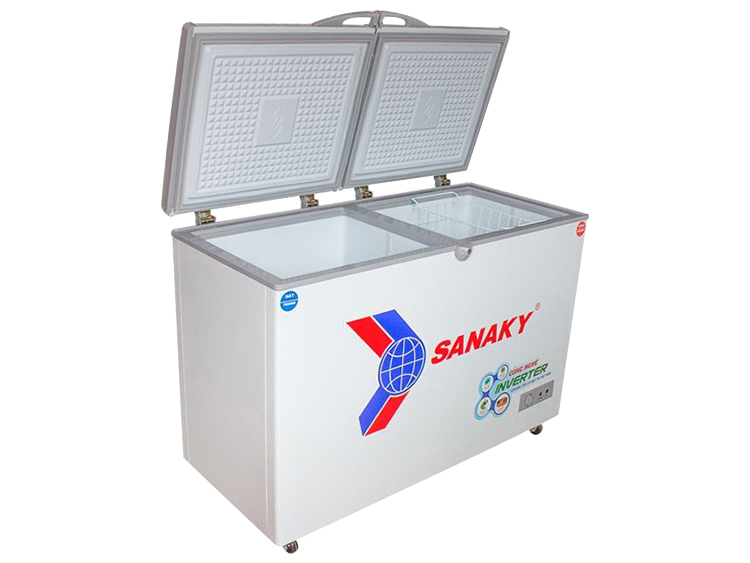 Tủ đông 2 ngăn đông mát Sanaky Inveter VH-3699W3 -  260 lít