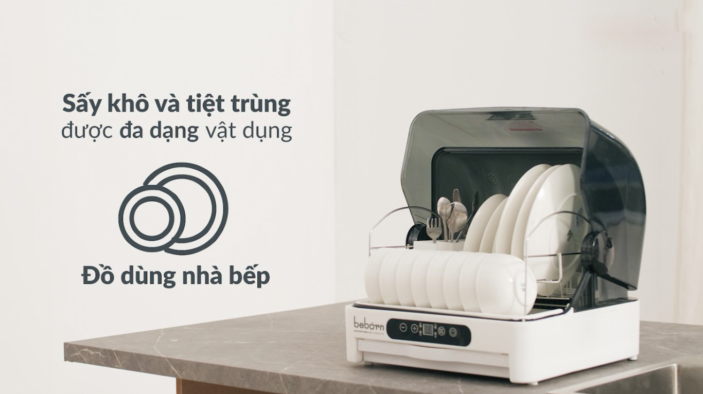 máy sấy bát 8 bộ