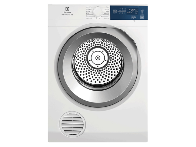 Máy sấy Electrolux EDV854J3WB ứng dụng công nghệ sấy thông hơi an toàn, hiệu quả