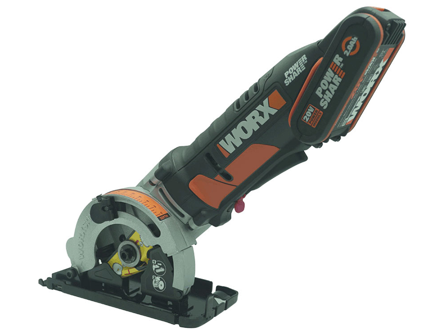 Máy cưa đĩa dùng pin Li-ion 20V Worx Orange WX527