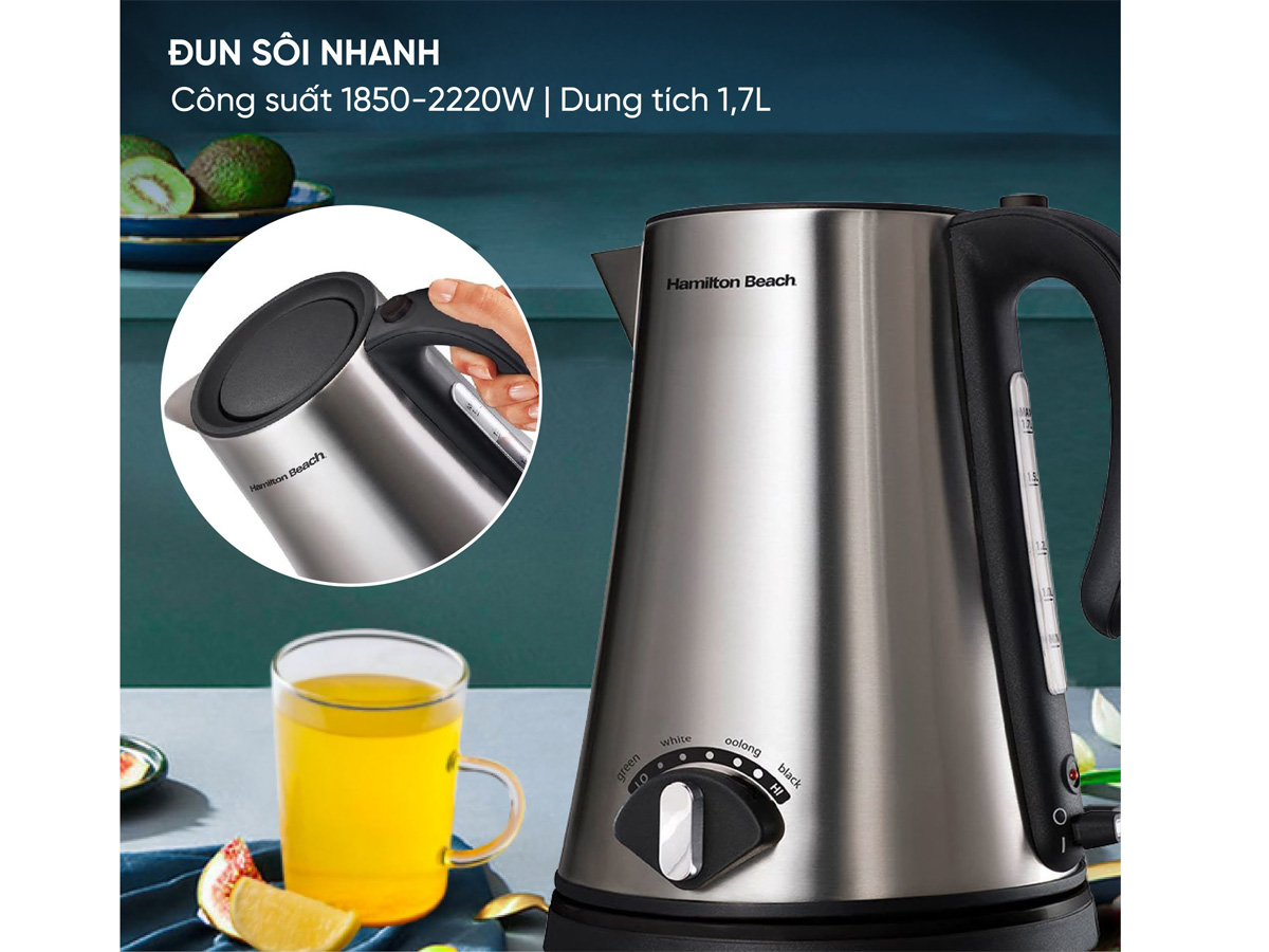 Dung tích nước 1.7 lít