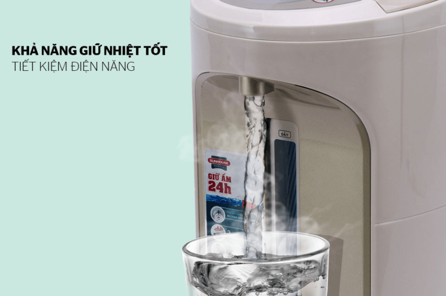 Giữ nhiệt lên tới 90 độ C