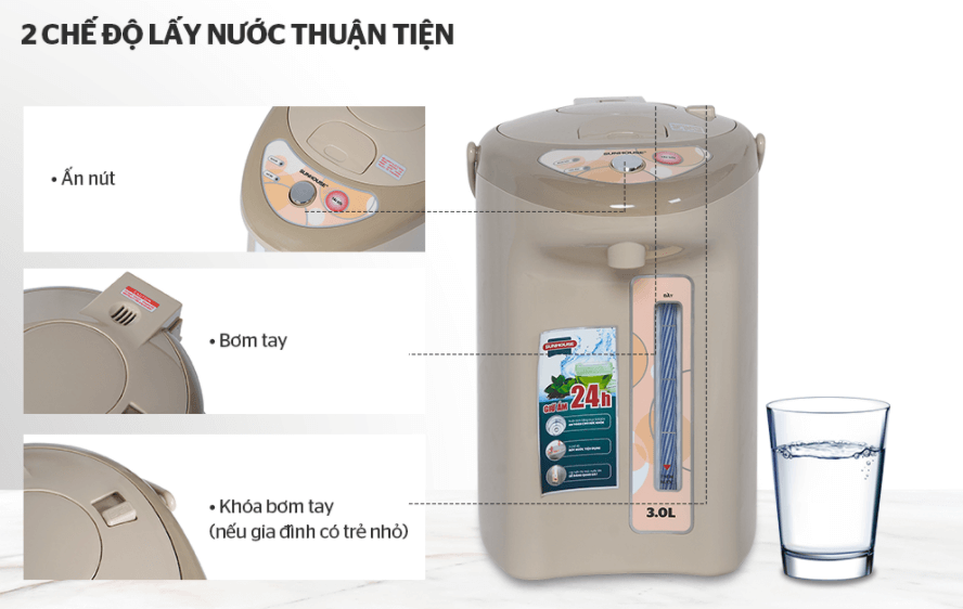 Rót nước theo 2 cách cực kỳ tiện lợi