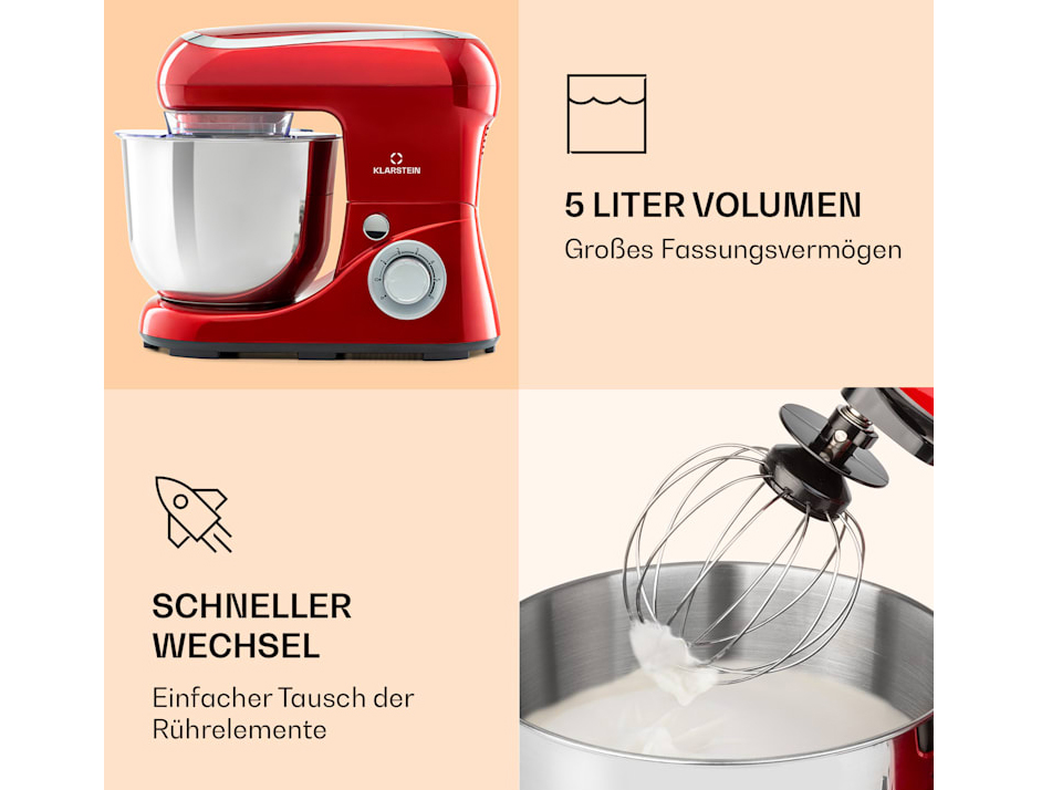 Máy trộn đa năng Klarstein Bella Pico-2G